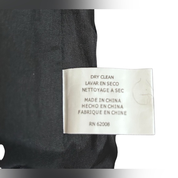 NORDSTROM INSIGHT NEW YORK Moto Asymmetrical Zipper Wool Tunic Vest Blk 10✨NWT✨ - Picture 9 of 9